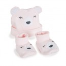 Σετ Σκουφάκι Και Μποτάκια Rey Pink Cangaroo
