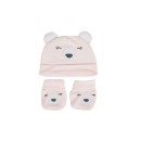 Σετ Σκουφάκι Και Μποτάκια Rey Pink Cangaroo