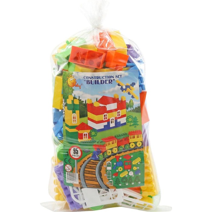 Σετ Τουβλάκια 95 τεμάχια Construction Set Builder 0583 Polesie