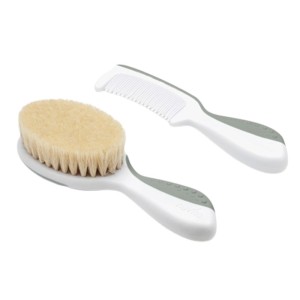 Σετ Βρεφική Βούρτσα και Χτένα 1137 Sage Green Nuvita Σετ Βρεφική Βούρτσα και Χτένα 1137 Sage Green Nuvita