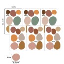 Sipo Αυτοκόλλητα Τοίχου Boho Dots