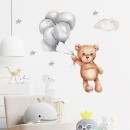 Sipo Αυτοκόλλητα Τοίχου Teddy Bear With Balloons