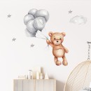 Sipo Αυτοκόλλητα Τοίχου Teddy Bear With Balloons