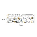 Sipo Αυτοκόλλητα Τοίχου Tractors on street Sipo Αυτοκόλλητα Τοίχου Tractors on street