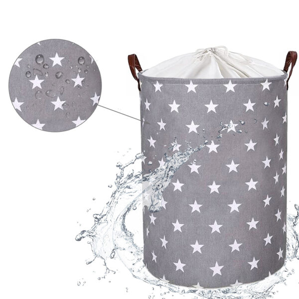Sipo Πολυχρηστικό Καλάθι Με Κορδόνι Γκρι Αστέρια 43 Λίτρα Sipo Πολυχρηστικό Καλάθι Με Κορδόνι Γκρι Αστέρια 43 Λίτρα