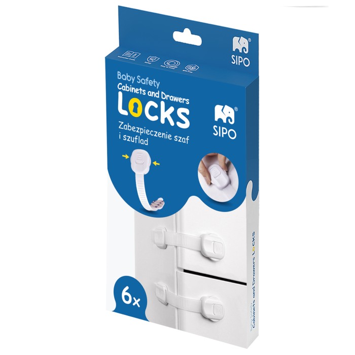 Sipo Πολυκλειδαριά Ασφαλείας On/Off 6τμχ