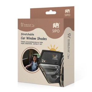 Sipo Sun Socks για Παράθυρα Αυτοκινήτου 2τμχ