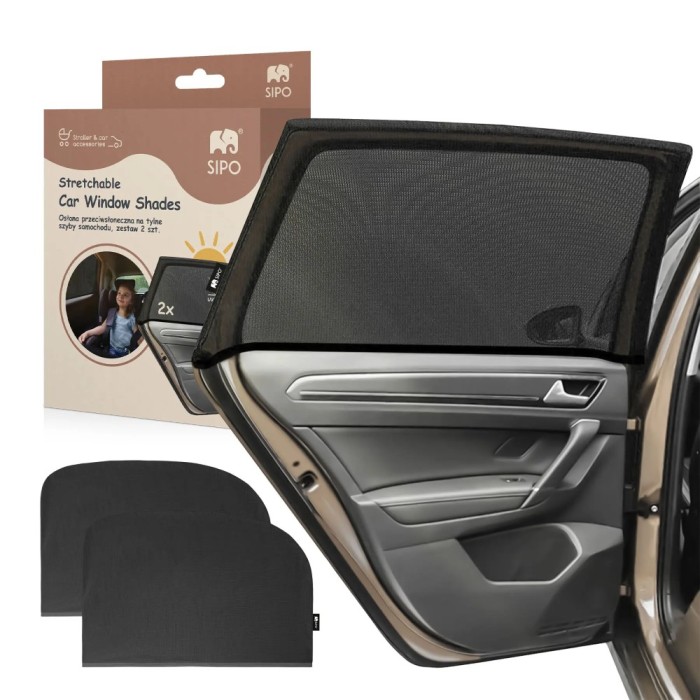 Sipo Sun Socks για Παράθυρα Αυτοκινήτου 2τμχ