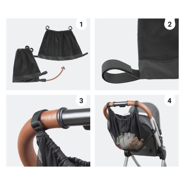 Sipo Τσάντα Δίχτυ Αποθήκευσης Καροτσιού