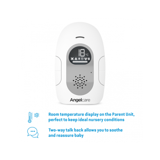 Συσκευή Παρακολούθησης Κίνησης Μωρού με Ήχο AC127 Angelcare