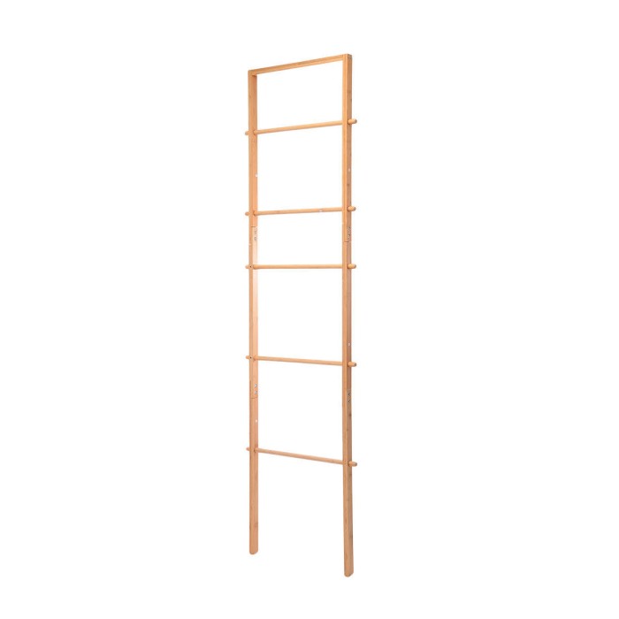 Σκάλα-Κρεμάστρα Για Πετσέτες Bamboo Essentials 5 Θέσεων 51x180cm Estia