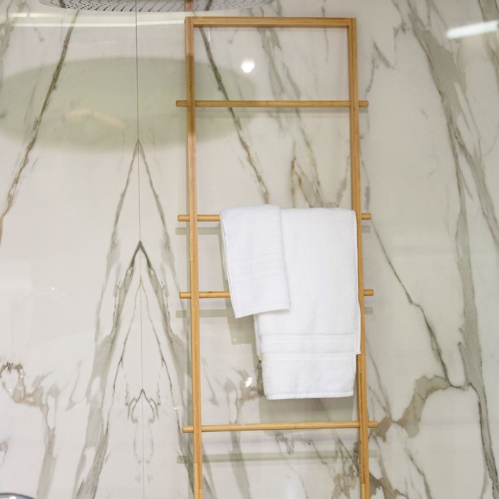 Σκάλα-Κρεμάστρα Για Πετσέτες Bamboo Essentials 5 Θέσεων 51x180cm Estia