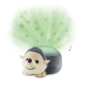 Σκαντζόχοιρος Harry Προτζέκτορας αστεριών ύπνου με χτύπο καρδιάς λευκό ήχο μελωδία ZAZU πλενόμενος