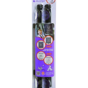 Σκίαστρο Αυτοκινήτου Roller Ζέβρα & Τίγρη 2τμχ DreamBaby