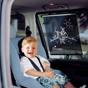 Σκίαστρο Αυτοκινήτου Roller Ζέβρα & Τίγρη 2τμχ DreamBaby