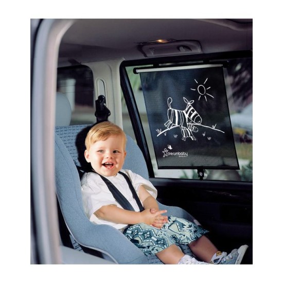 Σκίαστρο Αυτοκινήτου Roller Ζέβρα & Τίγρη 2τμχ DreamBaby