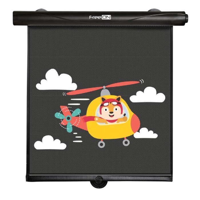 Σκίαστρο - Ηλιοπροστασία Αυτοκινήτου Κουρτίνα / Ρολό 2τμχ Foxy FreeOn Σκίαστρο - Ηλιοπροστασία Αυτοκινήτου Κουρτίνα / Ρολό 2τμχ Foxy FreeOn