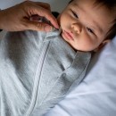 Gro Swaddle bag Υπνόσακος Φθινοπωρινός 1 tog (θερμοκρασίες 20-24°C) 0-3 μηνών Sky Grey Marl