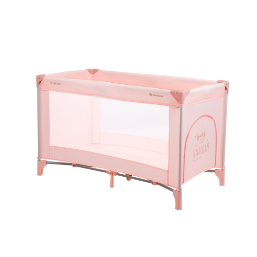 Παρκοκρέβατο 1 Επιπέδου  So Gifted Pink 2023 Kikka Boo