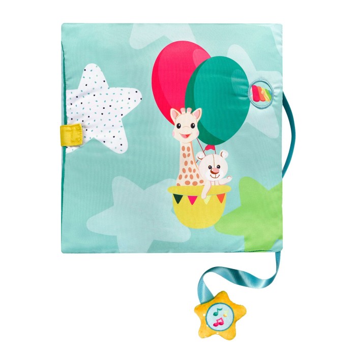 Σόφι Kαμηλοπάρδαλη Μεγάλο Yφασμάτινο Βιβλίο Mε Δραστηριότητες "Αγγίζω και παίζω" Σόφι Kαμηλοπάρδαλη Μεγάλο Yφασμάτινο Βιβλίο Mε Δραστηριότητες "Αγγίζω και παίζω"