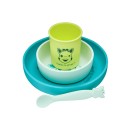 Σόφι Καμηλοπάρδαλη Σετ Φαγητού Από 100% Σιλικόνη Σόφι Καμηλοπάρδαλη Σετ Φαγητού Από 100% Σιλικόνη