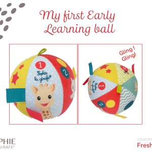 Σόφι Καμηλοπάρδαλη Η Πρώτη Μου Μπαλίτσα Εκμάθησης Σόφι Καμηλοπάρδαλη Η Πρώτη Μου Μπαλίτσα Εκμάθησης