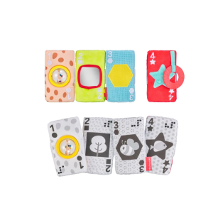 Σόφι Καμηλοπάρδαλη Μαλακές Κάρτες Δραστηριοτήτων Που Διεγείρουν Τις Αισθήσεις Tου Mωρού