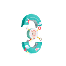 Σόφι Καμηλοπάρδαλη Πολυμορφικός Τροχός