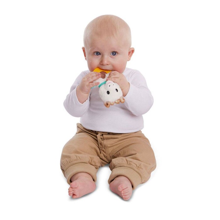 Σόφι καμηλοπάρδαλη Γλυκιά Σοφία Συλλογή Βελούδινη Κουδουνίστρα Με Μασητικό