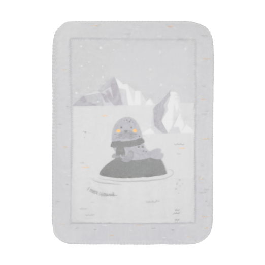 Σούπερ Μαλακή Κουβέρτα 80/110 cm Seally Me Kikka Boo