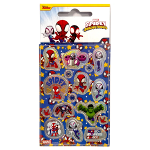 Spiderman Go Webs Σετ Ολογραφικών Αυτοκόλλητων Spiderman Go Webs Σετ Ολογραφικών Αυτοκόλλητων