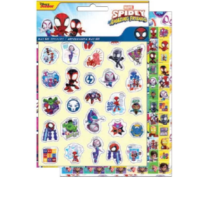 Spiderman Spidey Σετ Αυτοκόλλητων 600τμχ Spiderman Spidey Σετ Αυτοκόλλητων 600τμχ