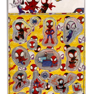 Spiderman Techno Racer Σετ Ολογραφικών Αυτοκόλλητων Spiderman Techno Racer Σετ Ολογραφικών Αυτοκόλλητων