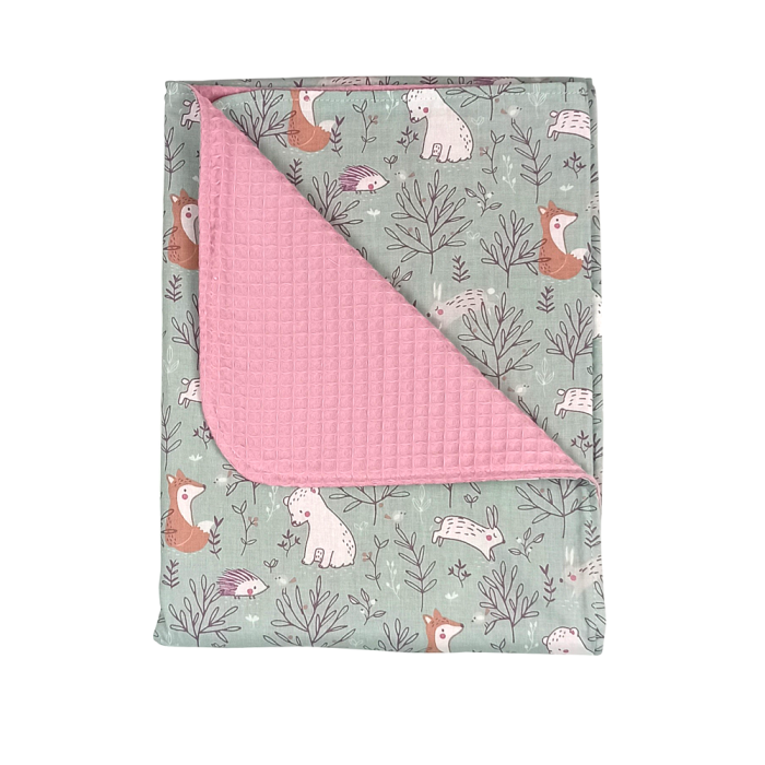 Spring Κουβερτάκι Πικέ Με Επένδυση Baby Star Spring Κουβερτάκι Πικέ Με Επένδυση Baby Star