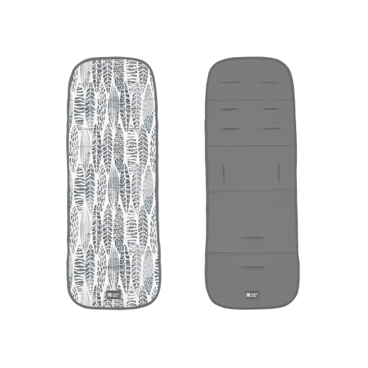 Στρώμα Καροτσιού Leaves Grey Kikka Boo