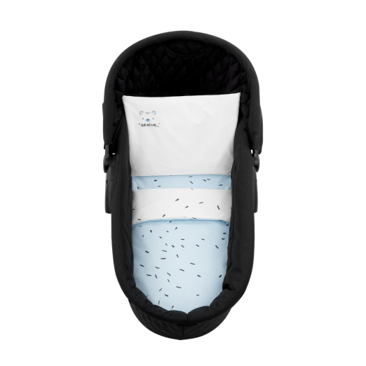 Σετ Προίκας για Καλαθούνα 6τμχ Bear With Me Μπλε Kikka Boo