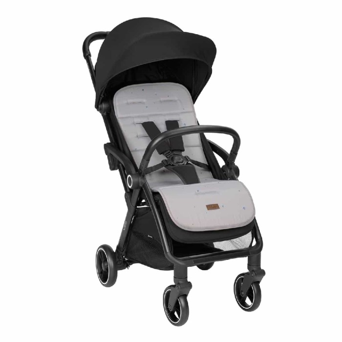 Στρώμα Καροτσιού Dreamy Fields Grey Kikka Boo