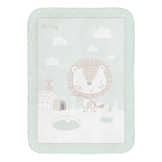 Σούπερ Μαλακή Κουβέρτα 110/140 cm Jungle King Kikka Boo