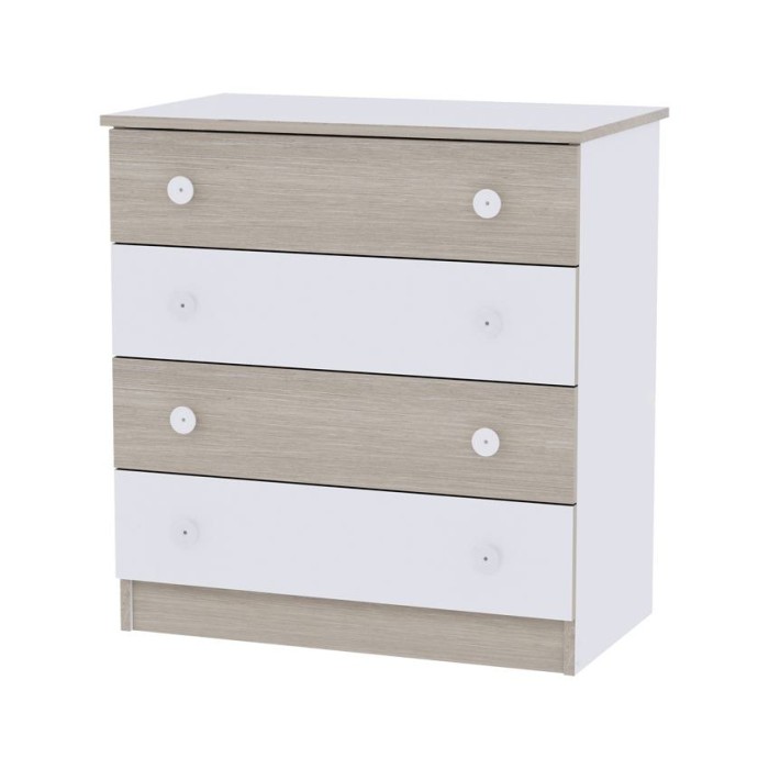 Συρταριέρα Dresser White/Baby Blue Lorelli