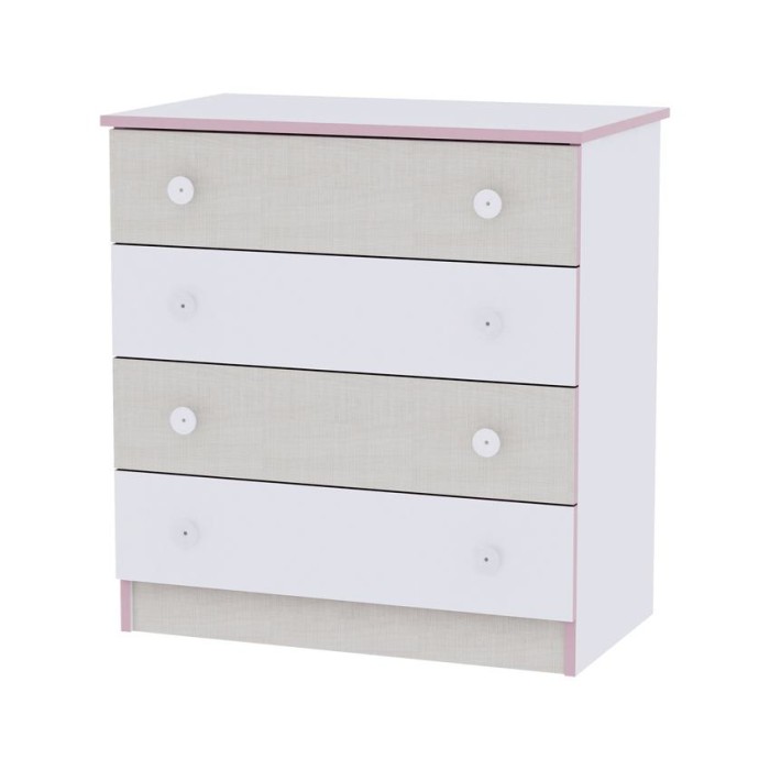 Συρταριέρα Dresser White/Coffee New Lorelli