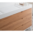 Συρταριέρα Lab White-Biscuit 115x51x85cm  PALI