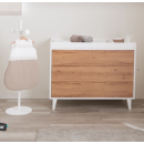 Συρταριέρα Lab White-Biscuit 115x51x85cm  PALI