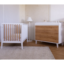 Συρταριέρα Lab White-Biscuit 115x51x85cm  PALI