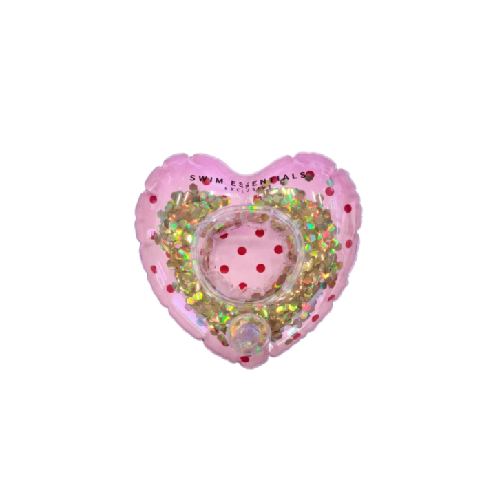 Swim Essentials Φουσκωτή Ποτηροθήκη Red Dots Heart Swim Essentials Φουσκωτή Ποτηροθήκη Red Dots Heart