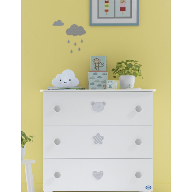 Συρταριέρα  Birillo Tortora PALI