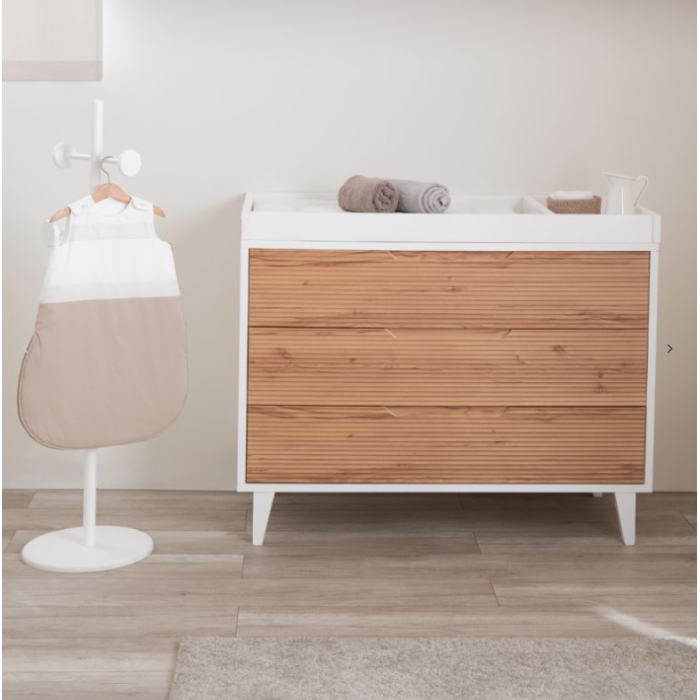 Συρταριέρα  Lab White-Biscuit PALI