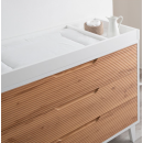 Συρταριέρα  Lab White-Biscuit PALI