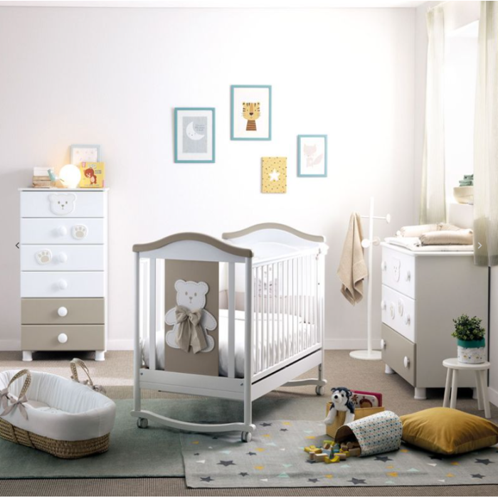 Συρταριέρα  Lillo B Bianco-Tortora PALI