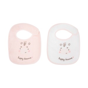 Σέτ 2 Σαλιάρες Hippo Dreams Kikka Boo Σέτ 2 Σαλιάρες Hippo Dreams Kikka Boo