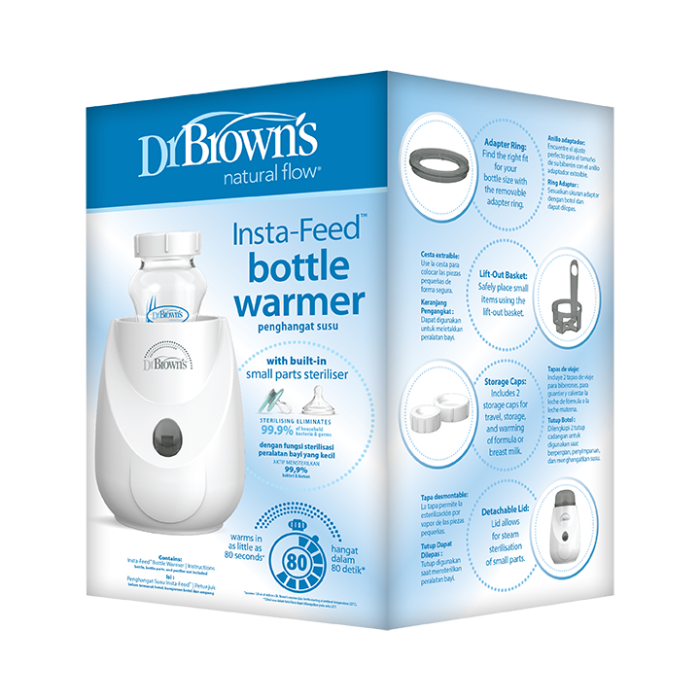 Θερμαντήρας Μπιμπερό Insta-Feed Dr' Brown Θερμαντήρας Μπιμπερό Insta-Feed Dr' Brown